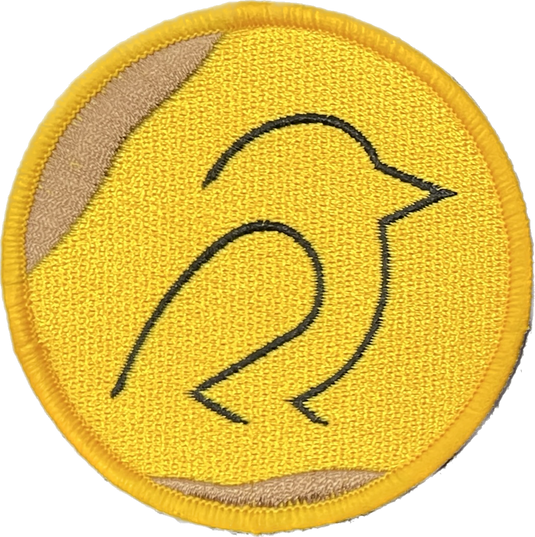 Dirty Birdie Disc Golf Velcro Patches