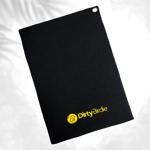 Dirty Birdie Disc Golf Towel and Carabiner