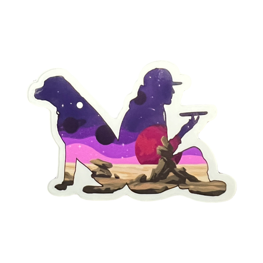 Luke Humphries Vinyl Disc Golf Stickers