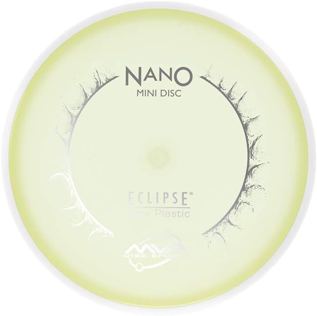 Load image into Gallery viewer, MVP Eclipse (Glow) Nano Disc Golf Mini Marker
