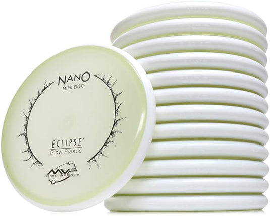 MVP Eclipse (Glow) Nano Disc Golf Mini Marker