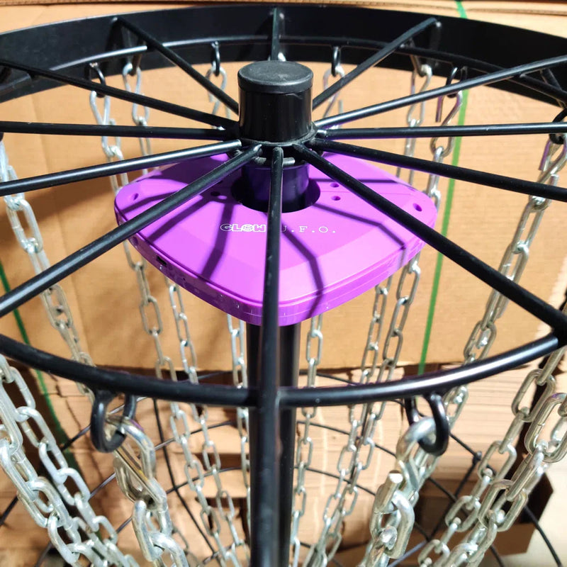 Load image into Gallery viewer, Disc In The Dark UFO UV Rechargeable Basket Light
