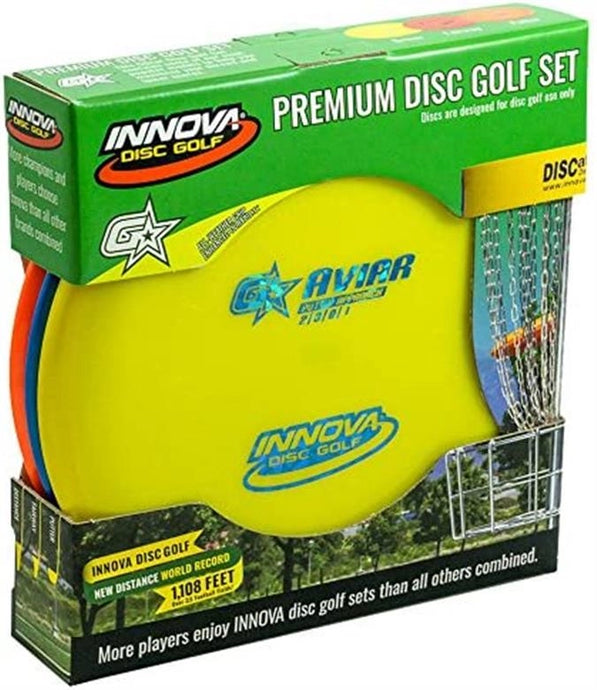 Innova 3 Pack GSTAR SpaceSaver Disc Golf Set