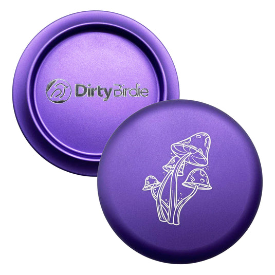 Dirty Birdie Aluminum Purple Mushroom Mini Marker