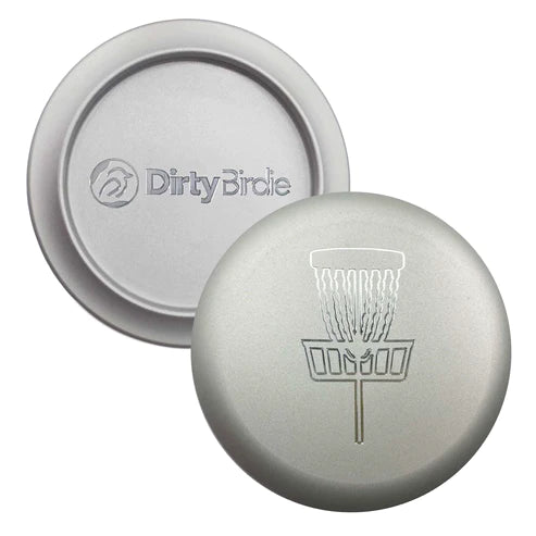 Dirty Birdie Aluminum Silver Cage Mini Marker Info