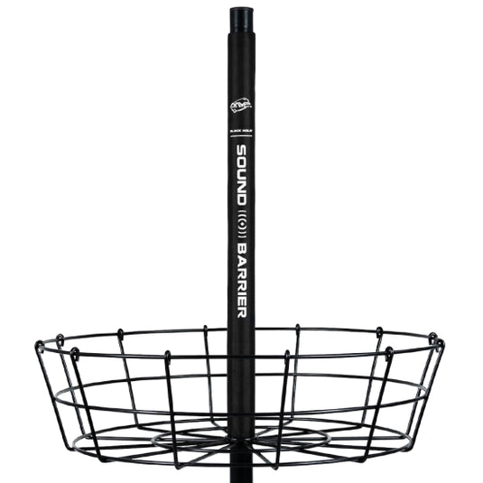 MVP Black Hole Disc Golf Basket Sound Barrier