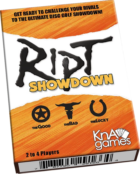 RIPT Showdown Disc Golf Card Game