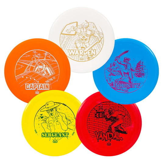 Dynamic Discs 5 Disc Starter Set