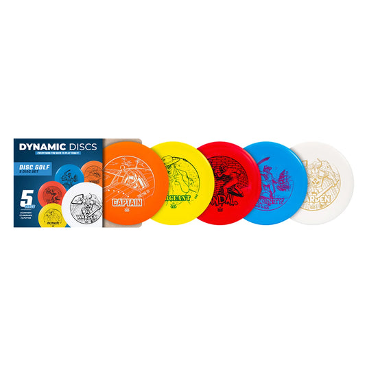 Dynamic Discs 5 Disc Starter Set – 13 Peaks Trading Co.