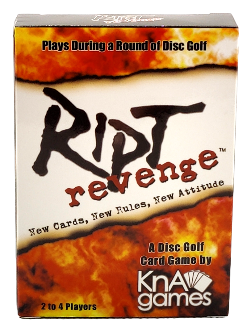 Load image into Gallery viewer, RIPT Revenge Disc Golf Card Game
