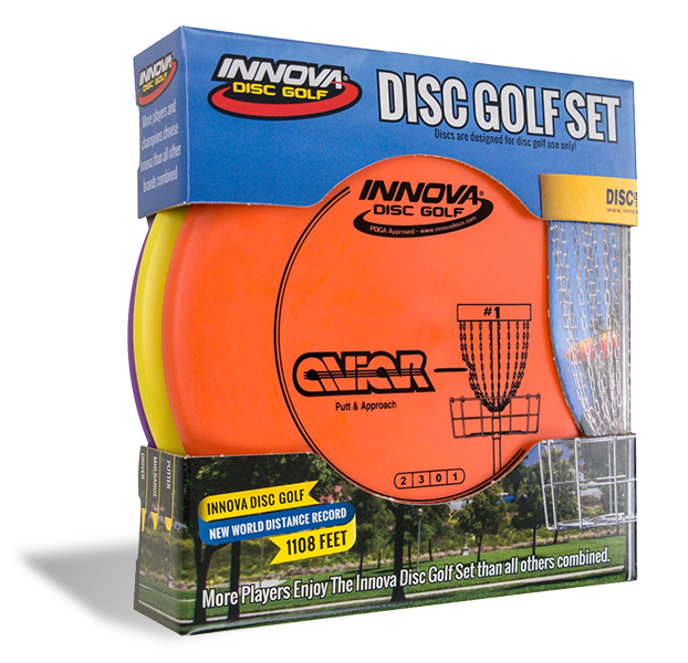 Load image into Gallery viewer, Innova 3 Pack DX Space Saver Disc Golf Set
