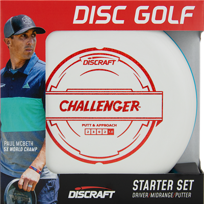 Discraft Beginner Disc Golf Starter Set