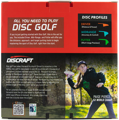 Load image into Gallery viewer, Discraft Beginner Disc Golf Starter Set
