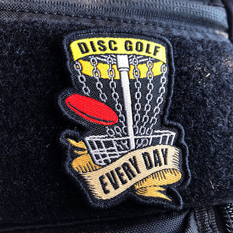 Load image into Gallery viewer, Disc Golf Pins Velcro Bag Patches
