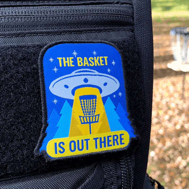 Load image into Gallery viewer, Disc Golf Pins Velcro Bag Patches
