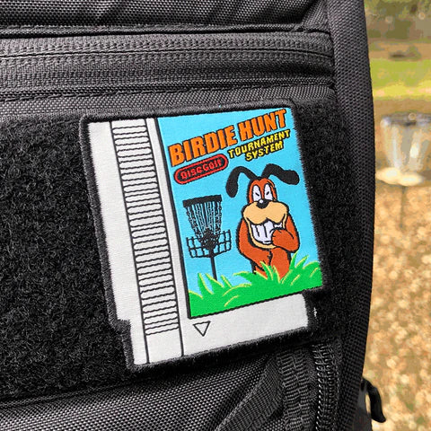 Load image into Gallery viewer, Disc Golf Pins Velcro Bag Patches
